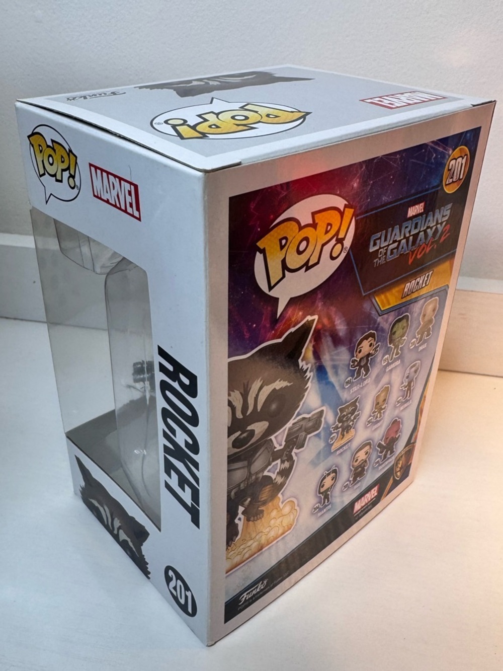 pop Rocket Vinyl Figure - Brown, Orange - Picture 3 of 3
